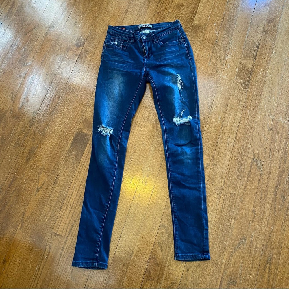 1st KISS booty booster skinny jeans